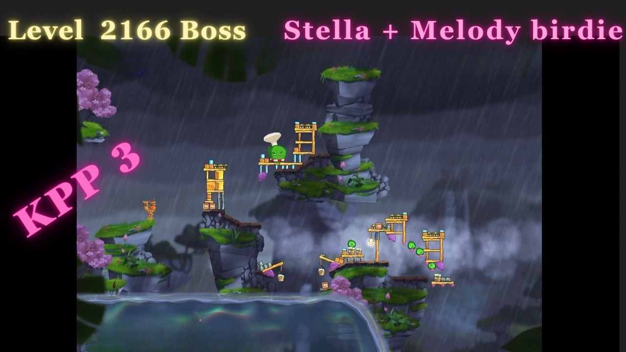 Angry Birds 2 Ab2 King Pig Panic 3 Boss 2166 Stella + Melody birdie 3/1/26 #ab2