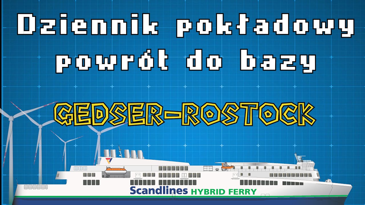Port w Rostocku Gedser -- Rostock ferry prom | Powrót do bazy