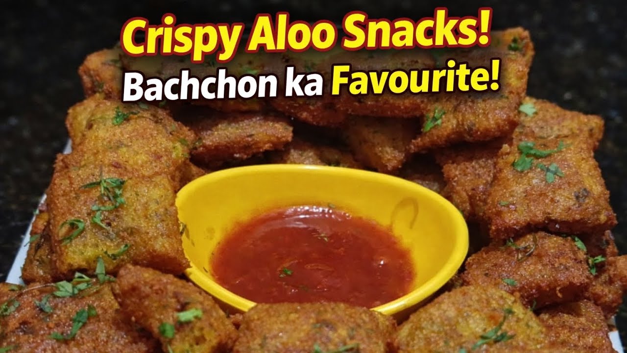 Crispy Aloo Snacks Recipe | Bachchon Ka Favourite Potato Breakfast | Easy Evening Snack