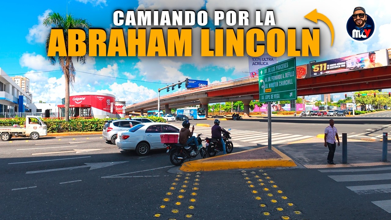 🔥Avenida Abraham Lincoln: Un paseo por Santo Domingo 🇩🇴✨ 2025