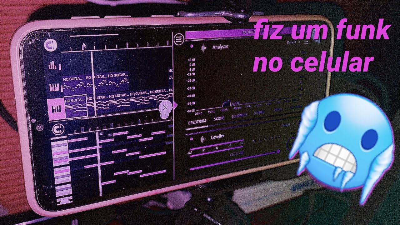 Fiz um fank no celular usando o fl studio 