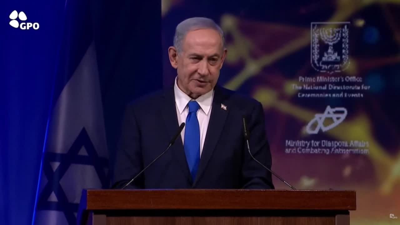 Netanyahu says he and Donald Trump 'stuck a knife' to Hamas