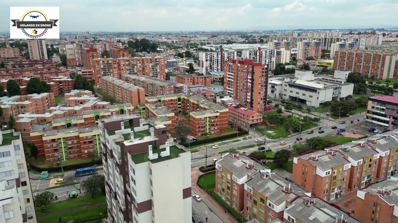 VOLANDO EN DRONE 4K - SUBA SIGUE CRECIENDO Y MODERNIZANDOSE