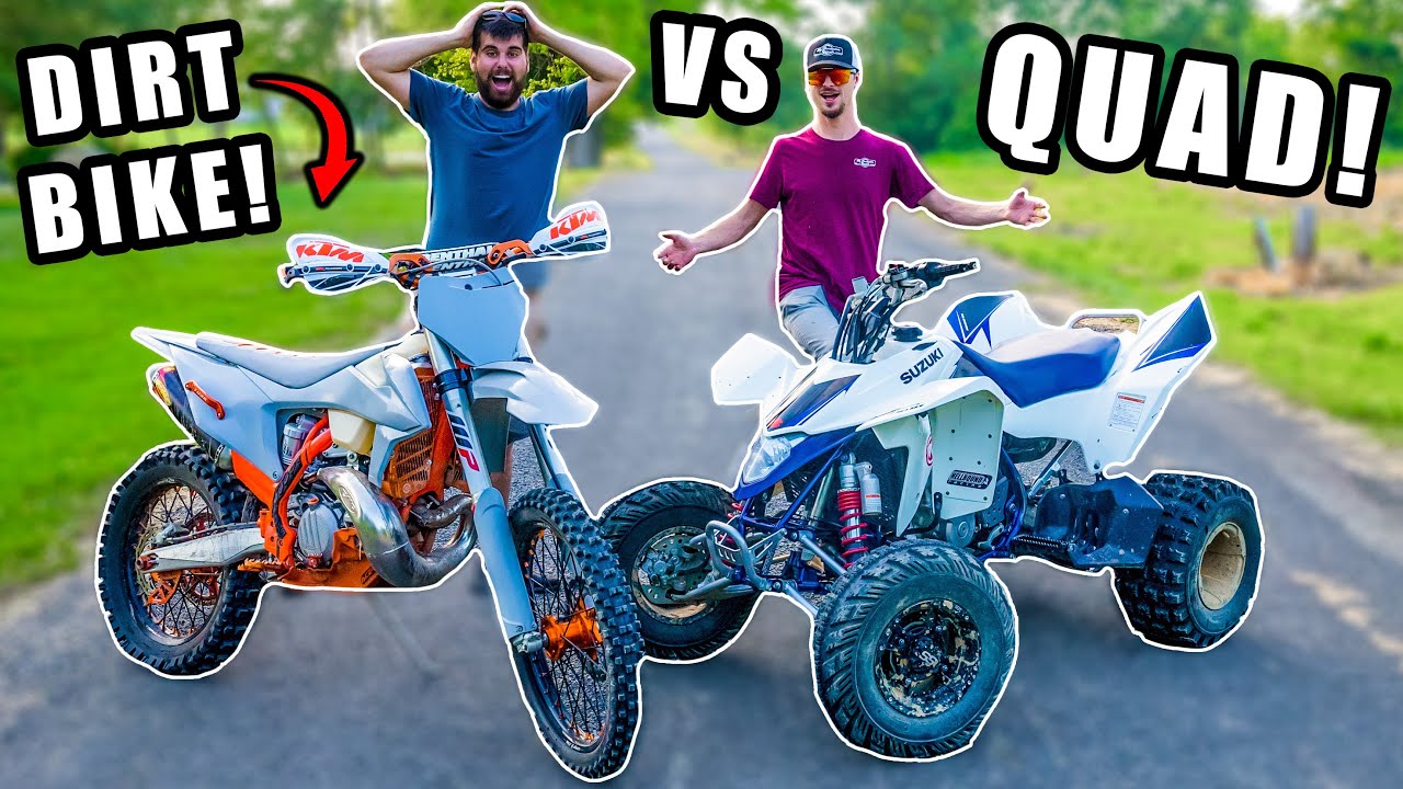 BUILDING TRAILS ON MY NEW LAND! *DRAG RACING*