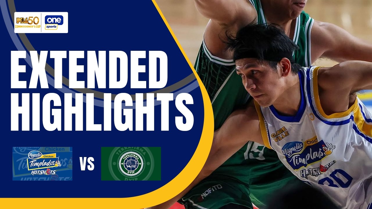 TERRAFIRMA vs MAGNOLIA | EXTENDED HIGHLIGHTS | PBA SEASON 50 COMMISSIONER&rsquo;S CUP