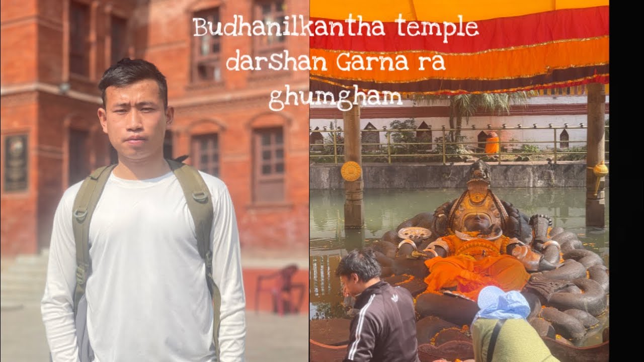 Budhanilkantha temple ♥️🫀#love #ktm 