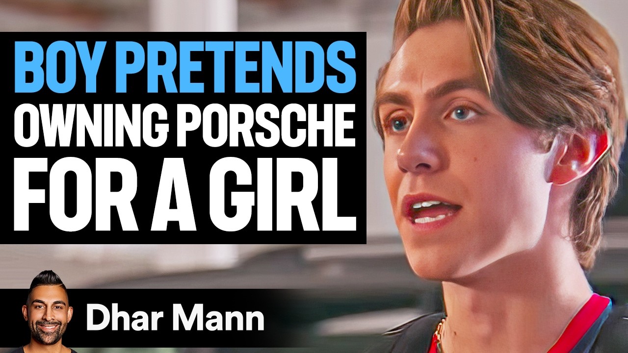 Мальчик притворяется, что владеет Porsche для девушки | Дар Манн