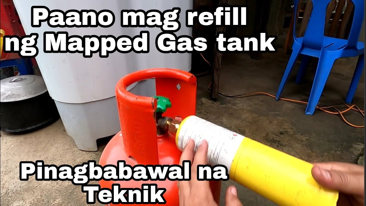 Paano mag refill ng Mapp Gas gamit ang LPG Tank