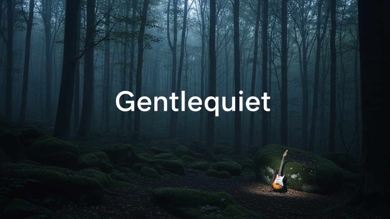 2 Hours Ambient Guitar for Calm Focus & Deep Rest – Gentlequiet