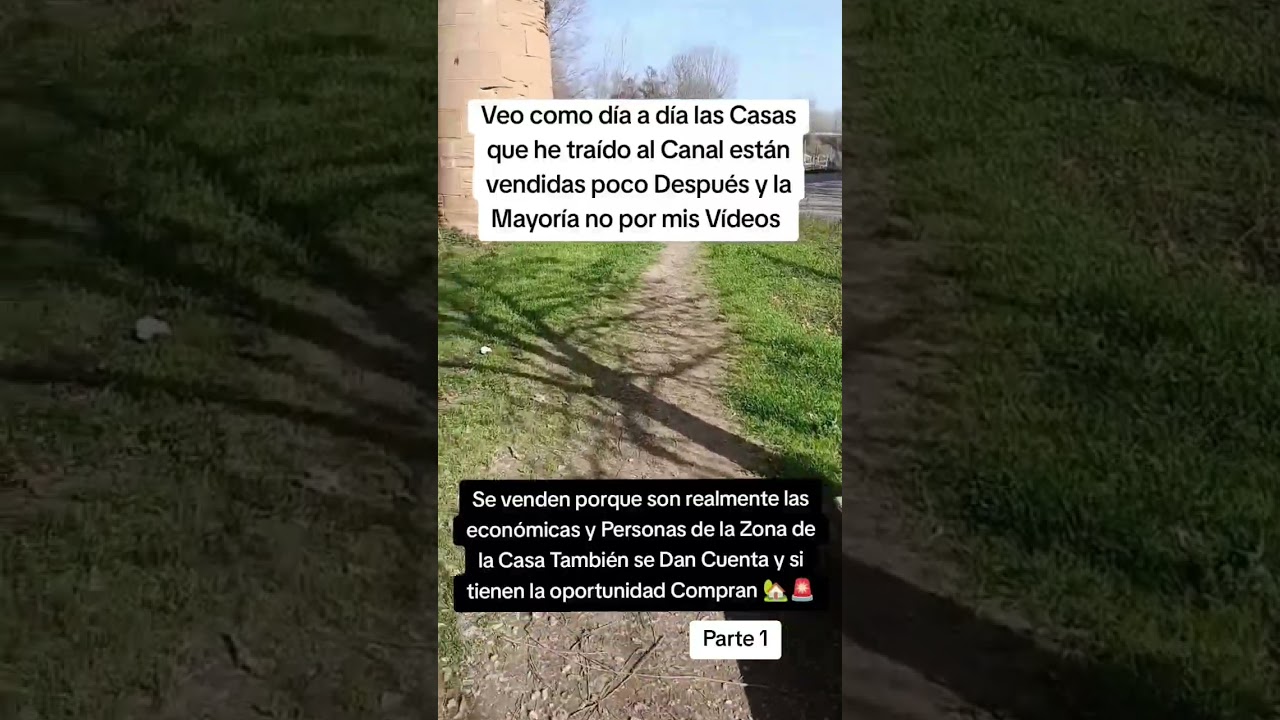 Las Casas econ&oacute;micas 🇪🇸 que digo suelen ser vendidas r&aacute;pido 🚅Parte 1