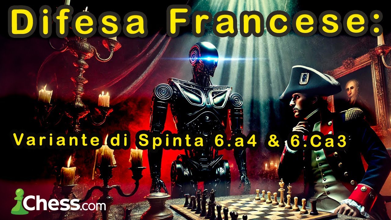 Difesa Francese  - Repertorio per il Nero: Variante di Spinta 6.a4 & 6.Ca3