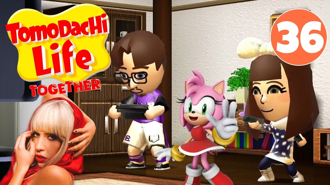 TOMODACHI LIFE TOGETHER❤️ 36: Bahnt sich da was an?🤩 LADY GAGA und AMY ziehen ein🎶🔥