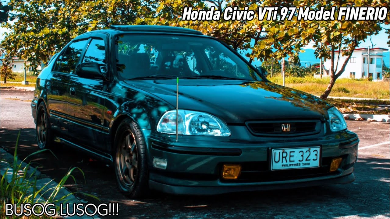 Ang Civic Finerio ni JayDMAutoParts (Honda Civic VTi 97 Model) - BUSOG LUSOG!!!
