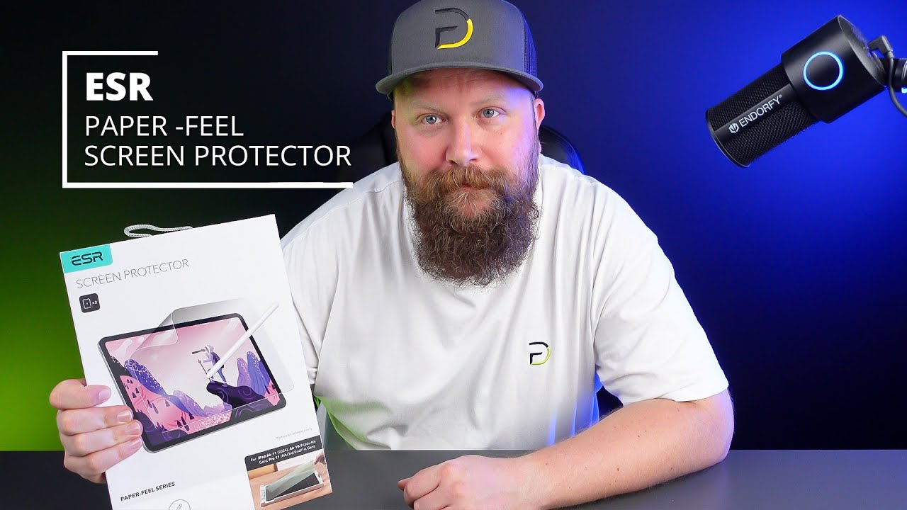 Jak Założyć Papierową w Dotyku Folię Ochronną ESR Paper Feel Screen Protektor do Apple iPad