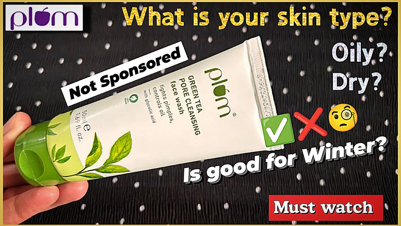 Plum green tea pore cleansing face wash review honest || Plum face wash | best face wash for winters