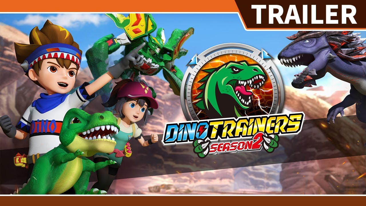 ⭐️New Season⭐️ Dino Trainers Season 2 | Theme Song | Dinosaur for Kids | Cartoon | T Rex | Toys