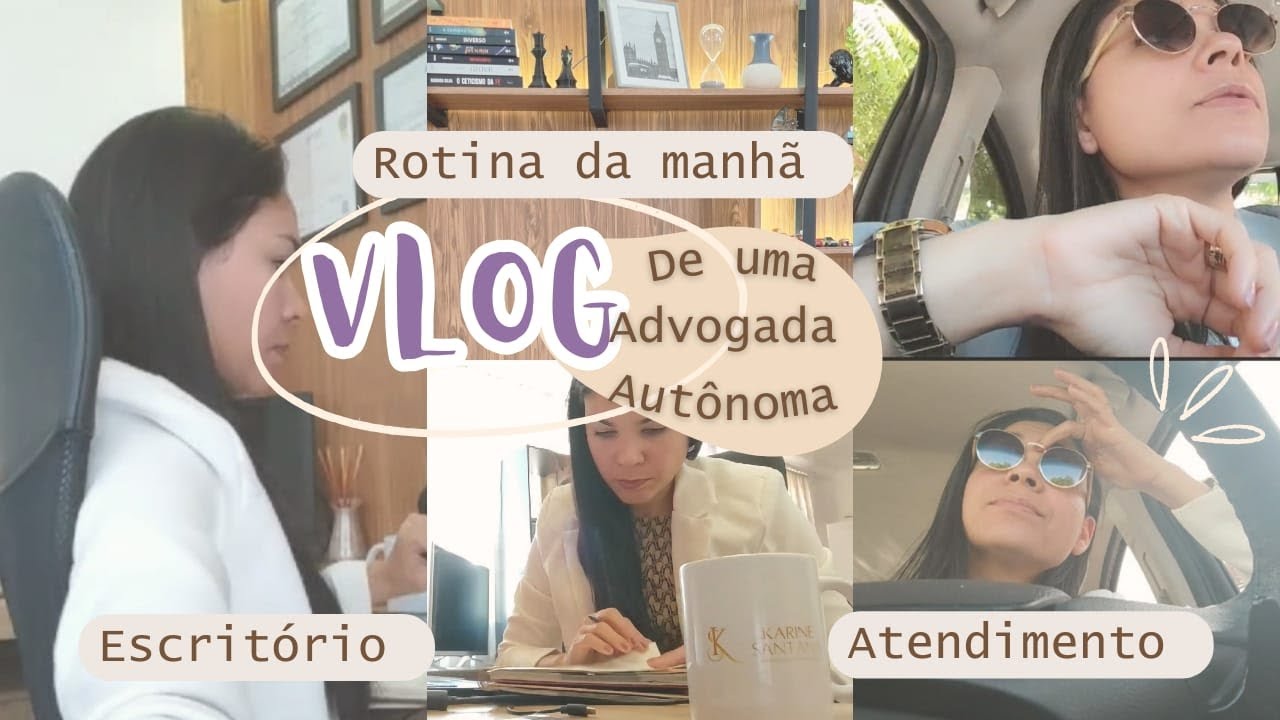 Dois dias na minha rotina como advogada autônoma. Atendimento a clientes e diligência no banco.