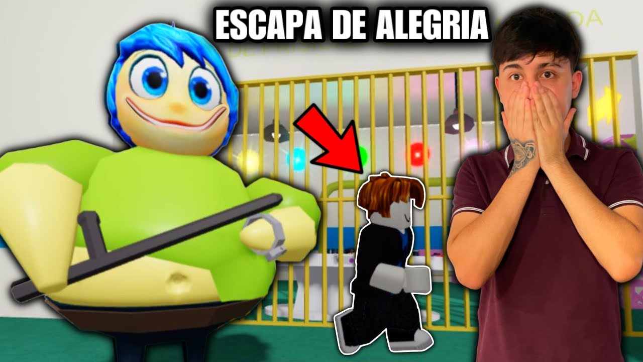 ALEGRIA SE VOLVIO MALA Y TENGO QUE ESCAPAR DE ELLA EN ROBLOX | Intensamente 2😱 TheSaplix