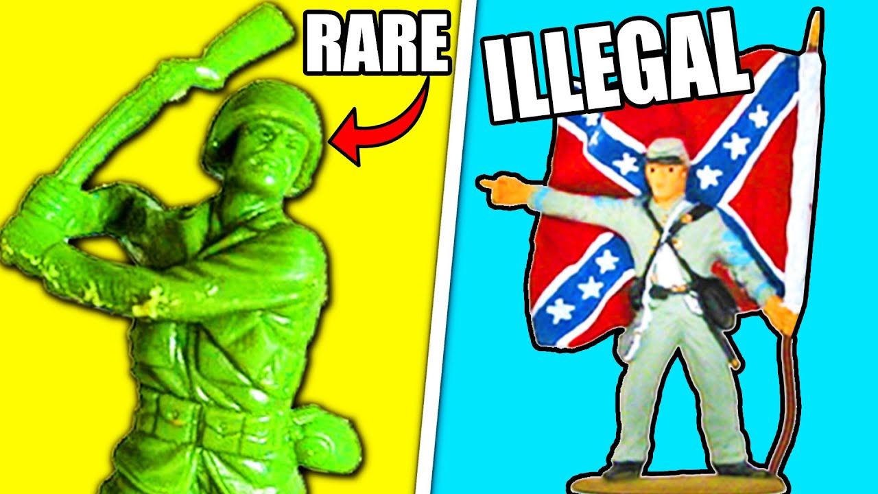 I found a RARE Army Men TOY SOLDIER Collection...