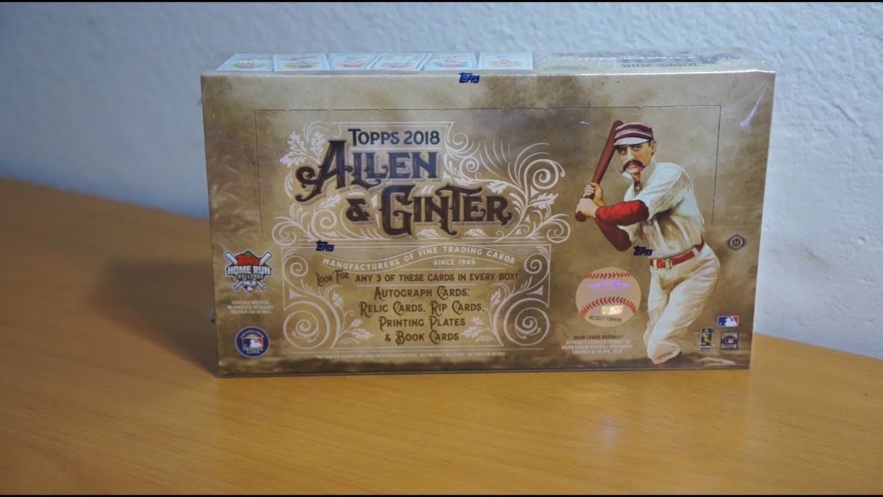 2018 Topps Allen & Ginter - 1 box break!