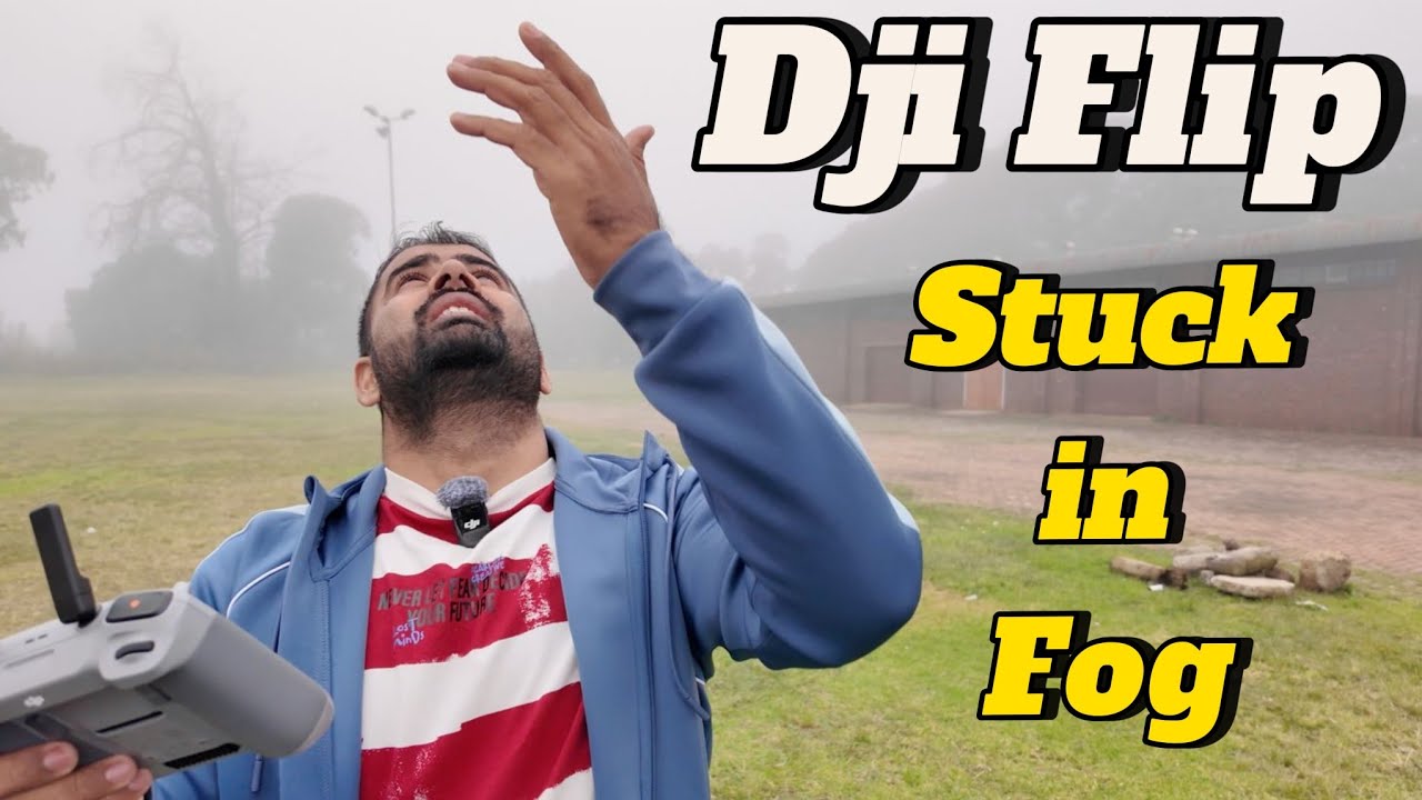 I Nearly Lost My DJI Flip Drone in Heavy Fog! (Scary Experience)