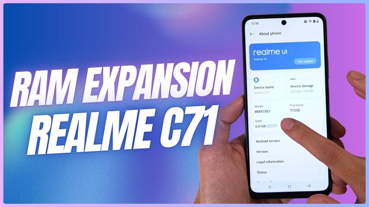 How to Extend RAM on Realme C71