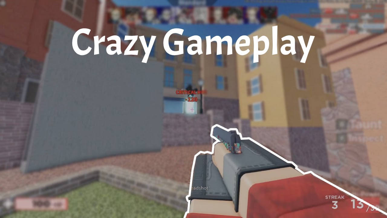 Crazy Arsenal Gameplay Roblox Arsenal
