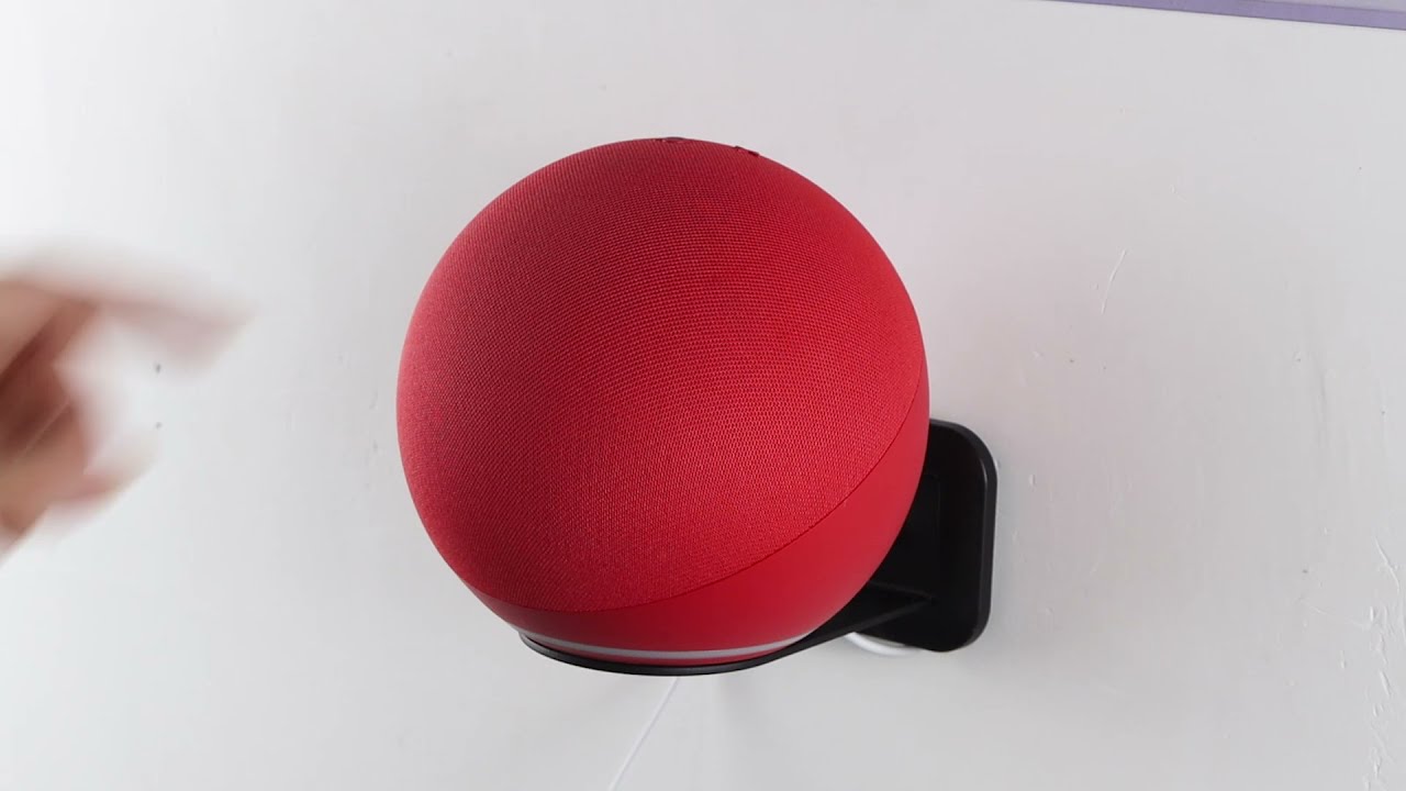 How to Install Wall Mount for Echo(4th Gen) - PlusAcc