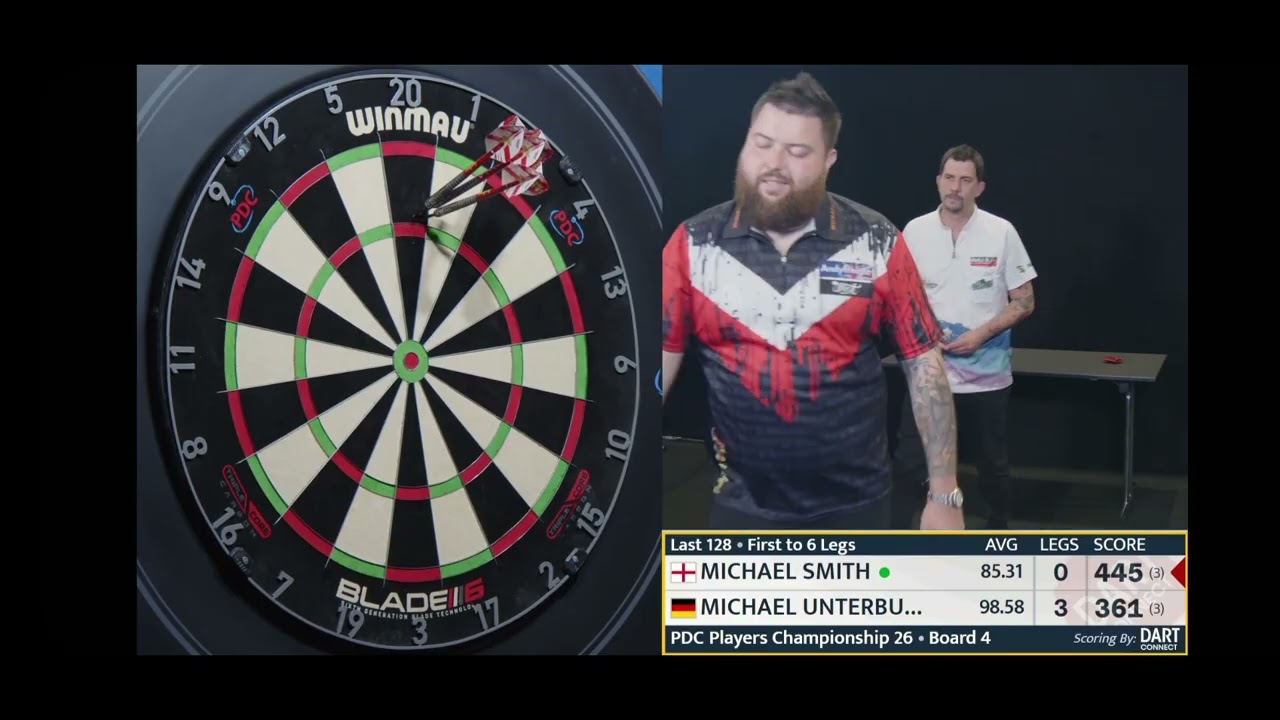 Michael Smith vs Michael Uterbuchner | Players Championship 26 2025 🎯