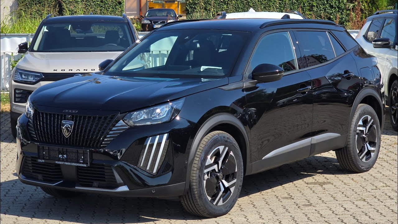 Peugeot 2008 Allure Hybrid 145 1.2 48V e-DCS6 Perla Nera Black