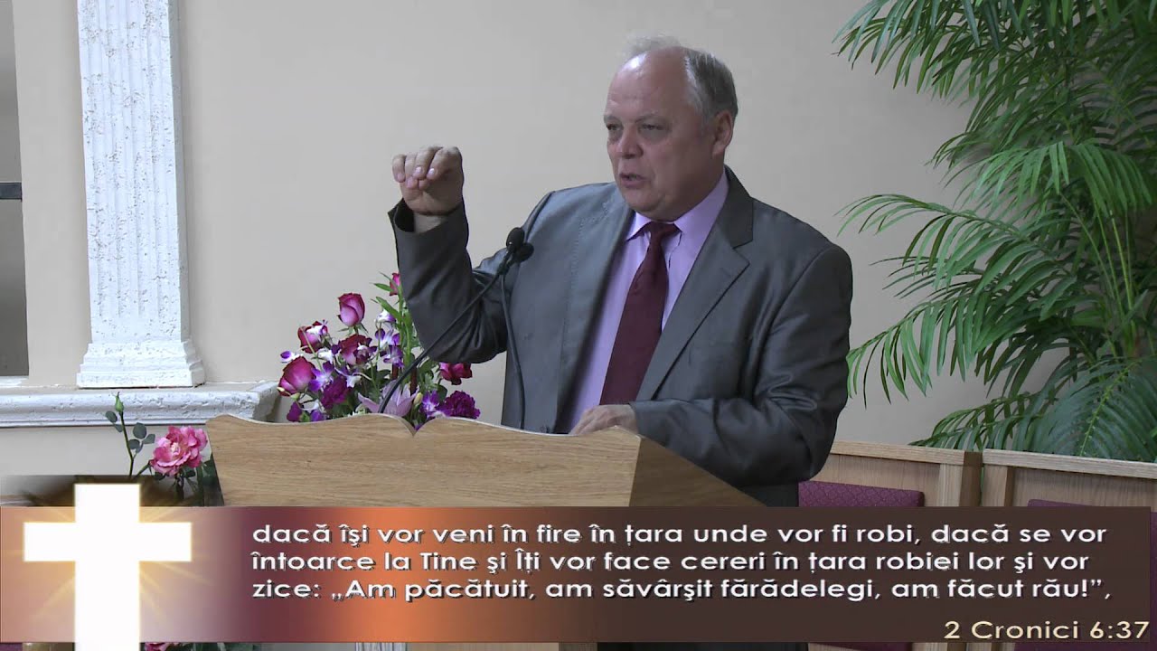 Pastor Nicu Butoi: Veniti-va in fire!