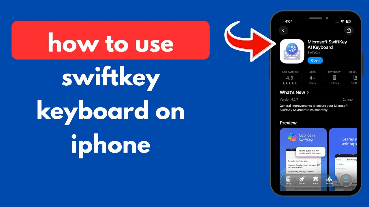 how to use swiftkey keyboard on iphone