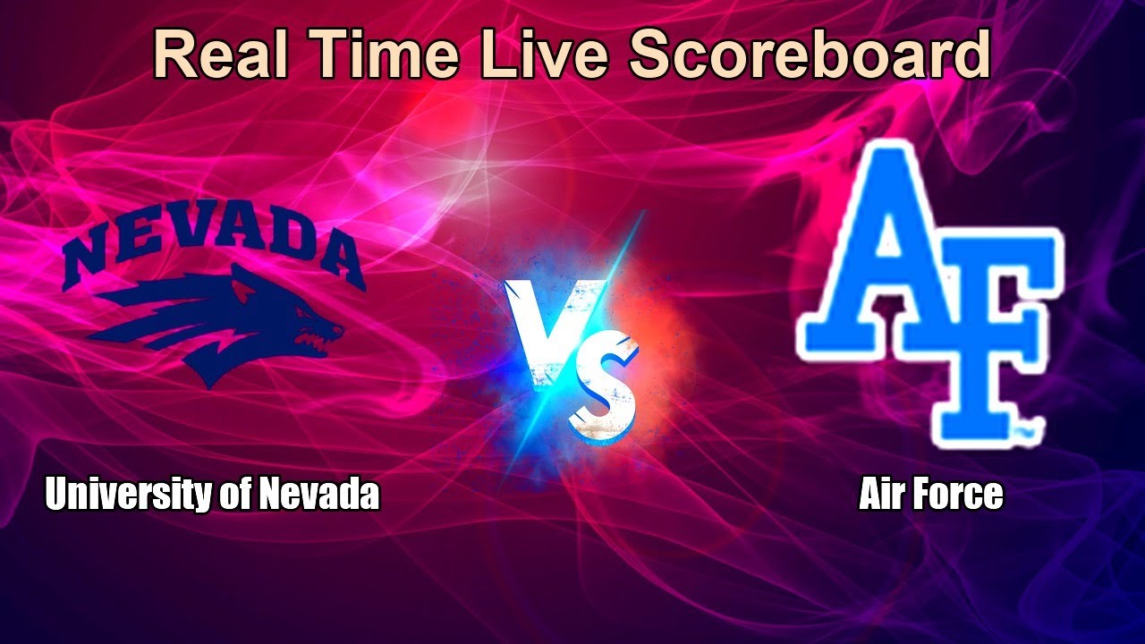 University of Nevada vs Air Force Live Score - USA National Collegiate Athletic Association