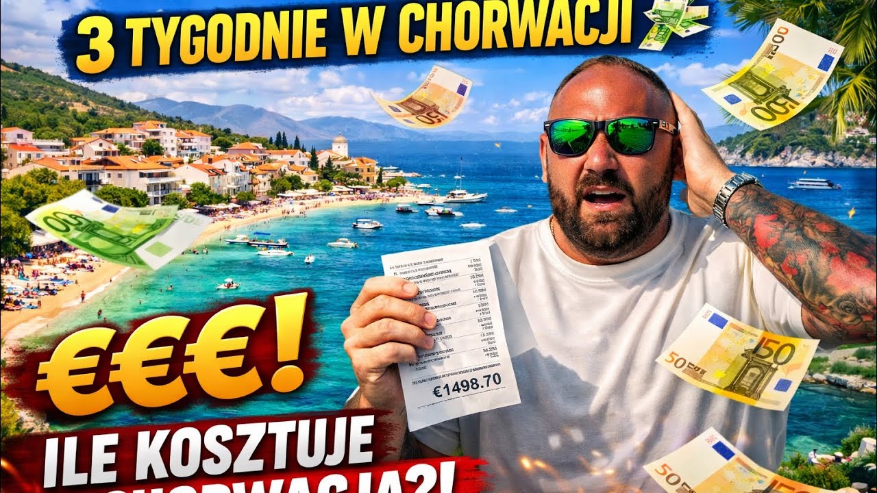 Ile kosztują wakacje w Chorwacji? 3 tygodnie Ile wydaliśmy? Chorwacja Ceny