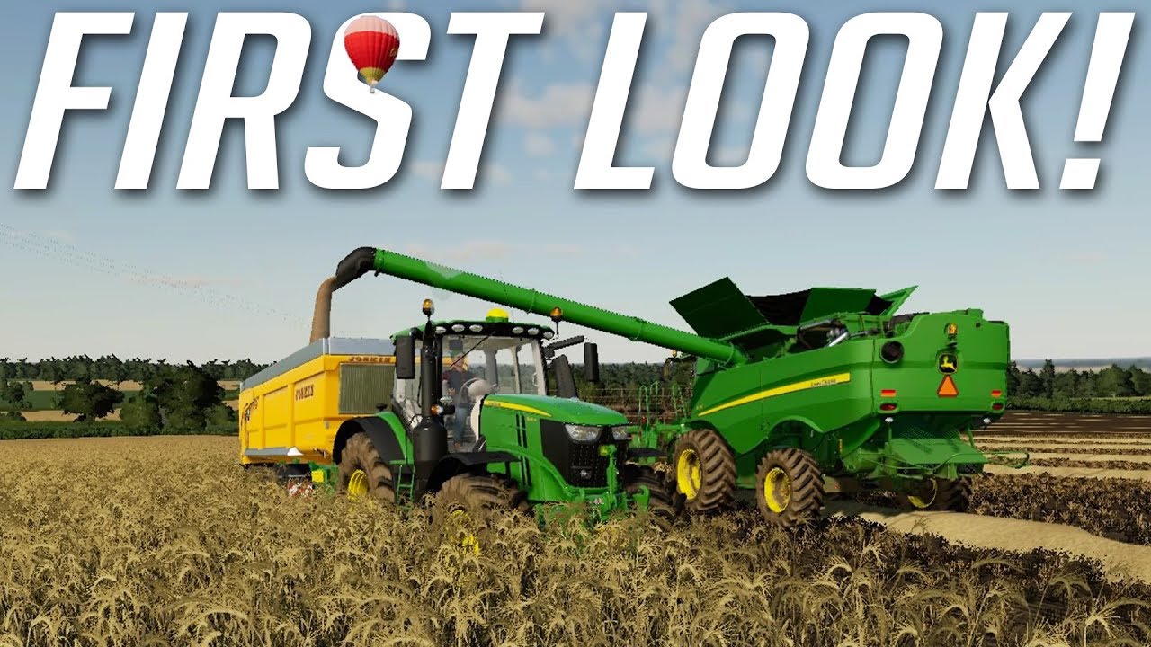 FIRST LOOK! | Farming Simulator 19 | PS4 Gameplay