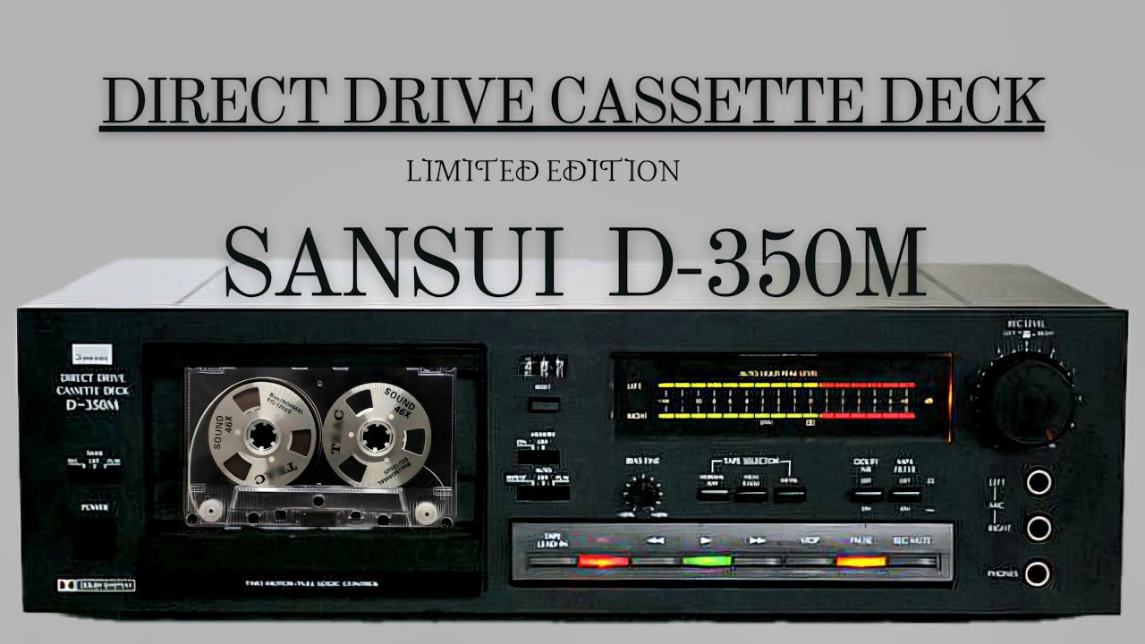 Sansui Direct Drive Deck || D -350M ( बिना बेल्ट वाला डेक )