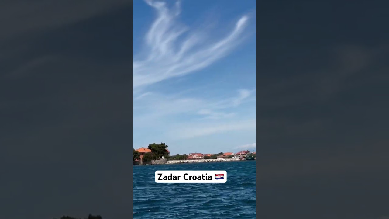 Zadar Croatia 🇭🇷 #travel #beach #placeswegoexploringtravelvidoes