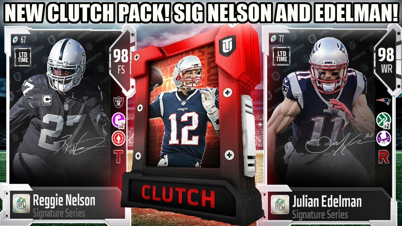 NEW CLUTCH PACK OPENING! SIGNATURE EDELMAN AND NELSON! | MADDEN 18 ULTIMATE TEAM