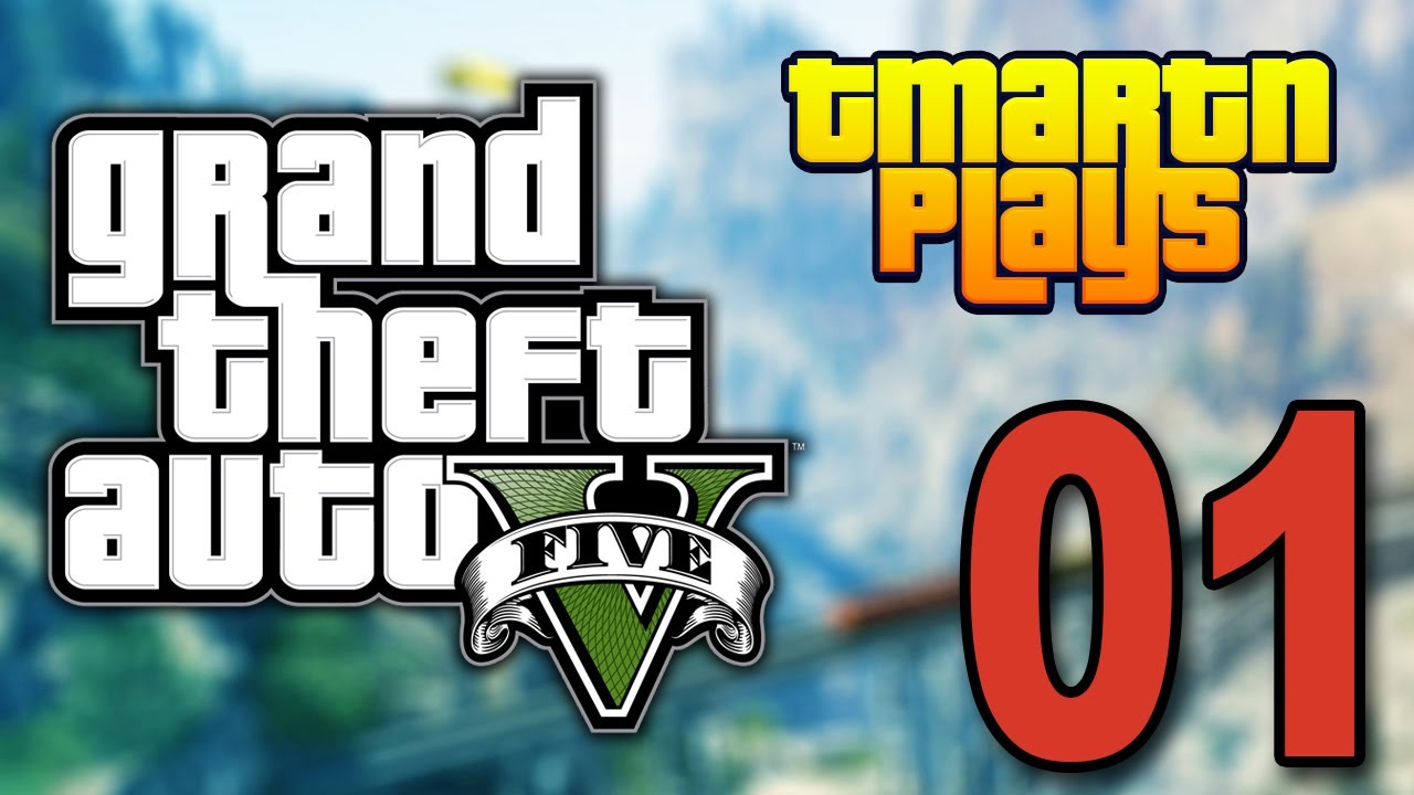 Grand Theft Auto 5 - Part 1 - Bank Robbery (Let's Play / Walkthrough / Guide)