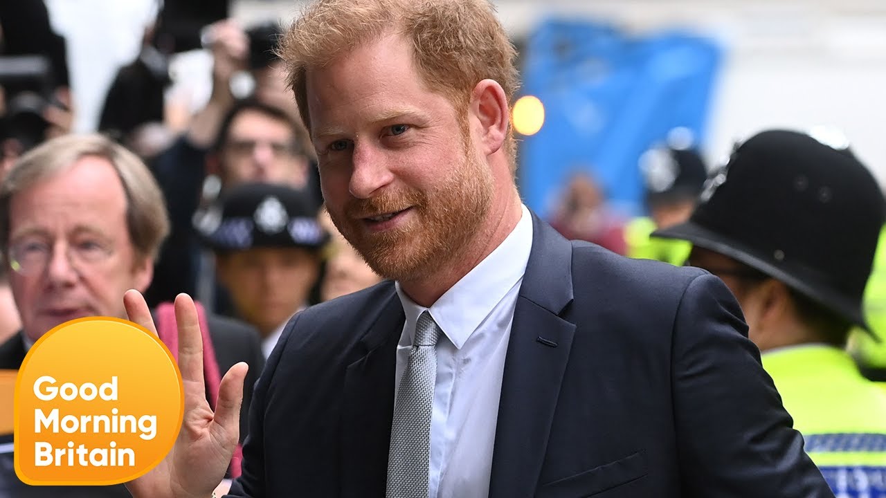 Prince Harry Arrives At High Court For Day Three Of Phone Hacking Trial | Good Morning Britain