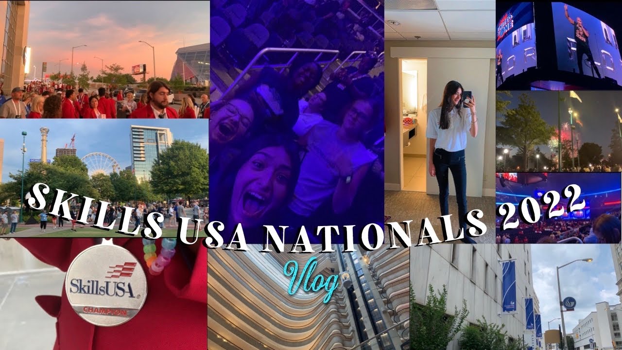 SkillsUSA Nationals 2022 Vlog (adventures in atlanta, Flo Rida, GSU)