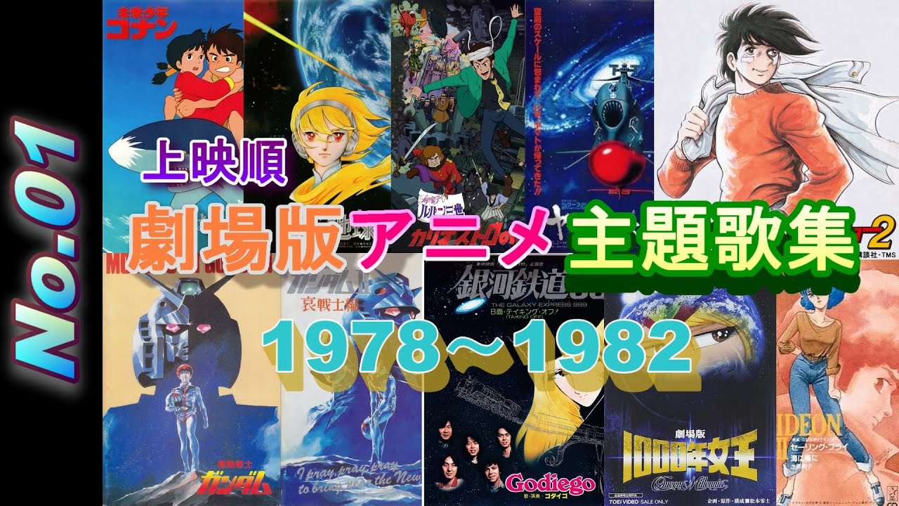 アニメ映画主題歌【MAD】 1978～1982 ＜No.01＞