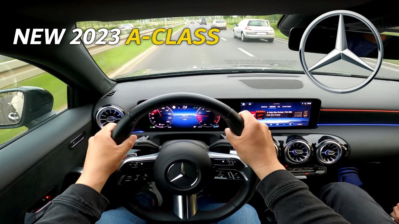 Mercedes A-Class (163HP) - CITY DRIVE POV by M&M Classics | A200 AMG LINE NEW FACELIFT