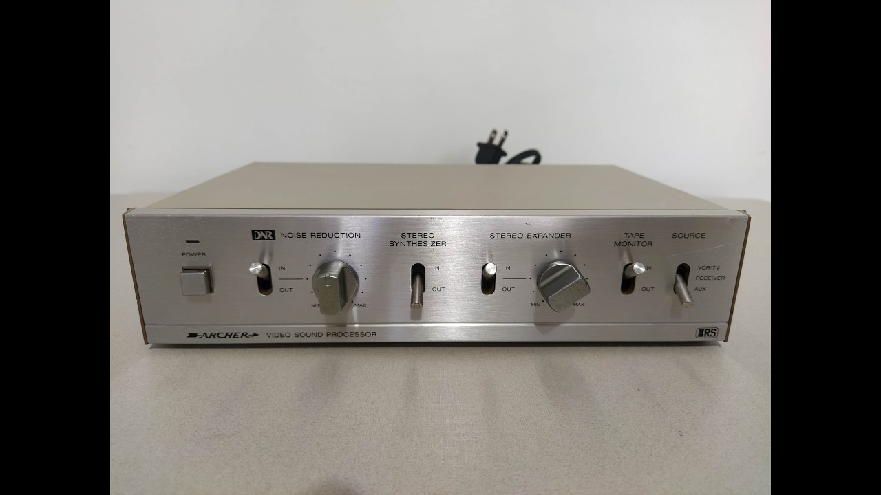 ARCHER  mod.: 15-1278 Vídeo / Áudio PROCESSOR (U.S.A) 80's VINTAGE