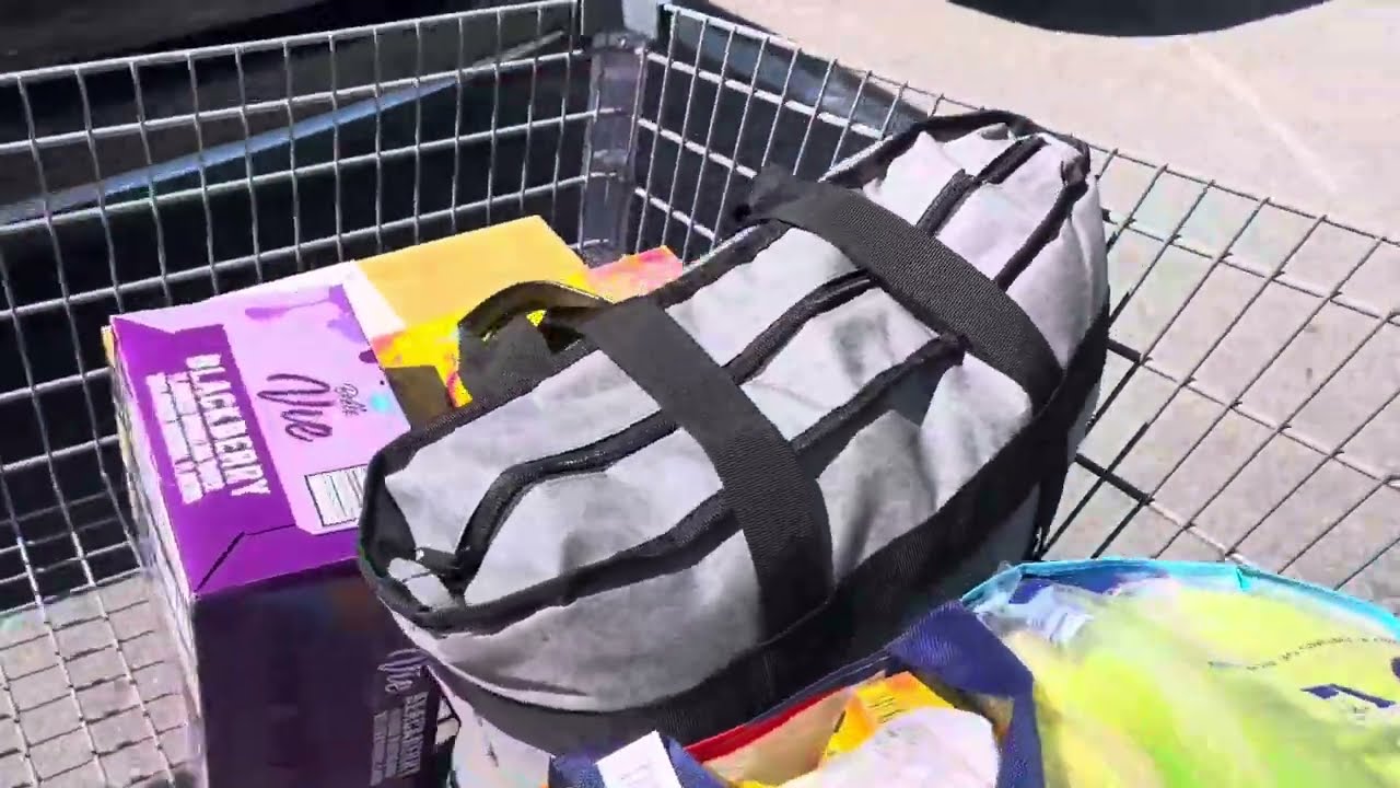 Insulated Cooler Bag, Reusable Grocery Bags for Hot Cold Food, Watch To See How Much It Can Fit!!