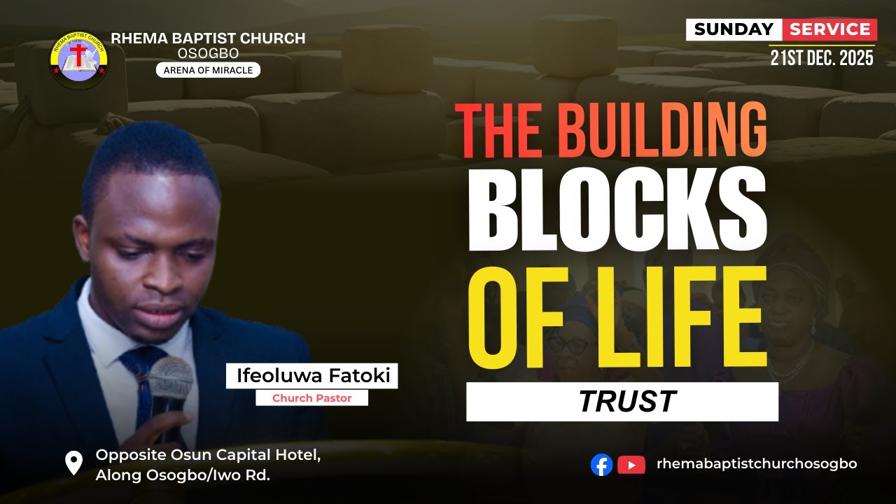 THE BUILDING BLOCK OF LIFE - TRUST
