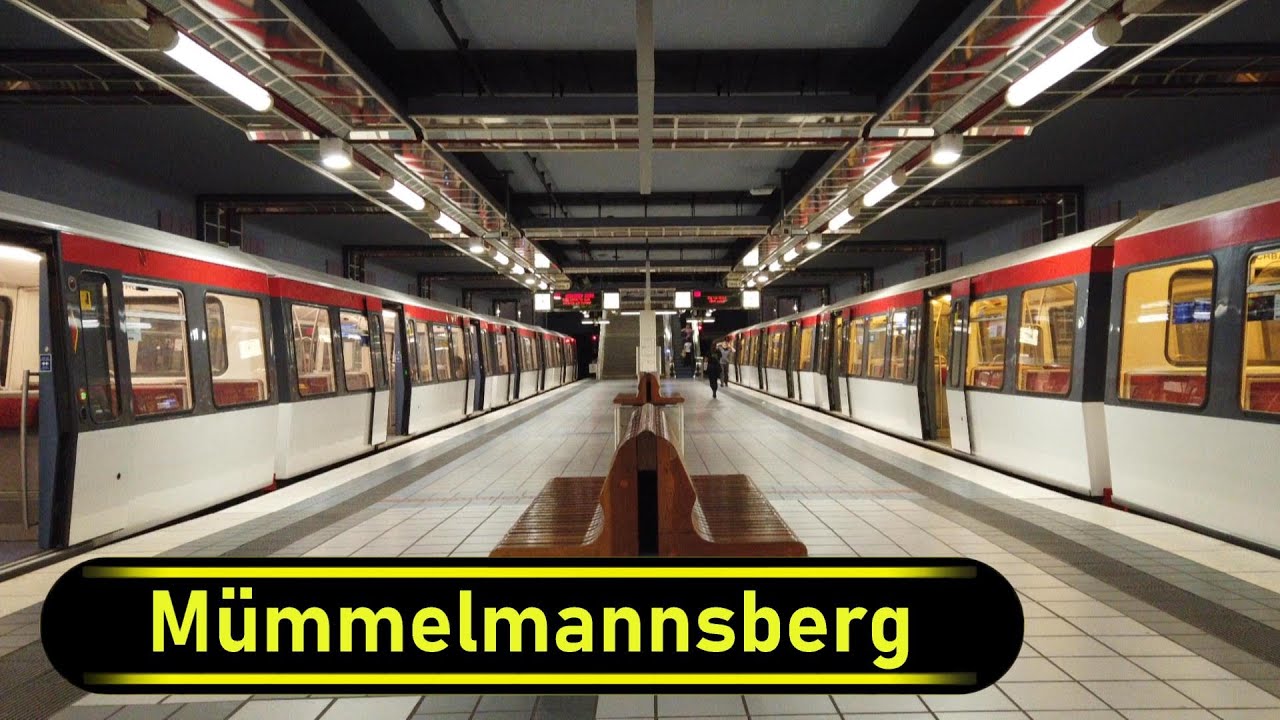 U-Bahn Station Mümmelmannsberg - Hamburg 🇩🇪 - Walkthrough 🚶