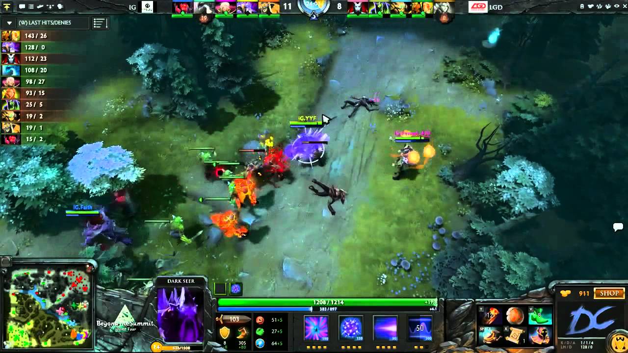 iG vs LGD (World Tour) G1