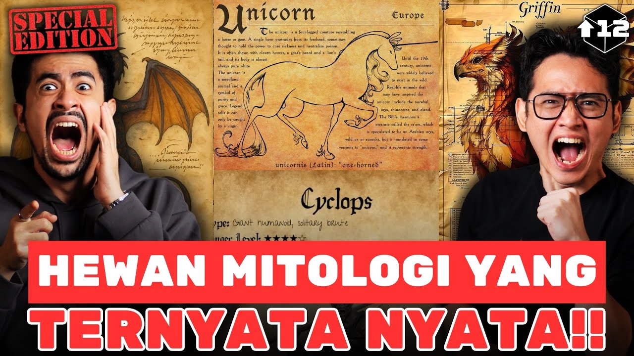 HEWAN MITOLOGI YANG TERNYATA NYATA!!