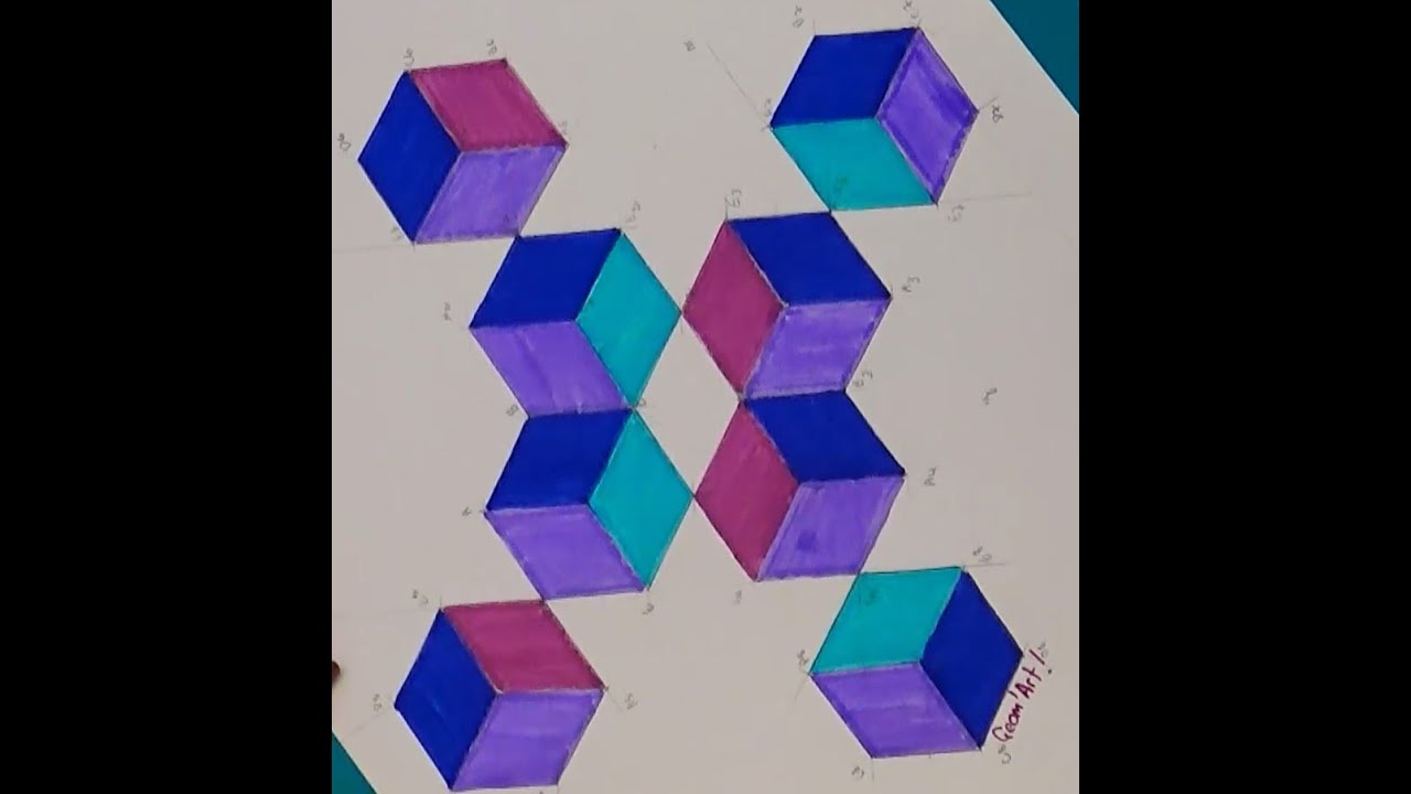 Geom'Art - Symétrie orthogonale et centrale 2/2